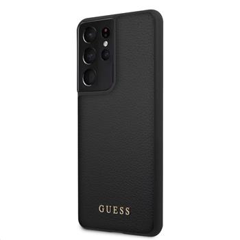 GUHCS21LIGLBK Guess Iridescent Zadni Kryt pro Samsung Galaxy S21 Ultra Black thumb