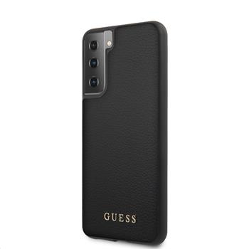 GUHCS21MIGLBK Guess Iridescent Zadni Kryt pro Samsung Galaxy S21+ Black thumb