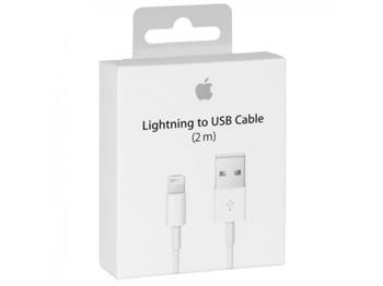 MD819 iPhone 5 Lightning Datovy Kabel White  thumb