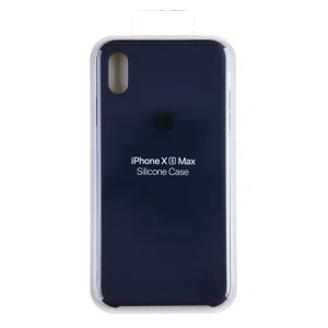 MRWG2ZM/A Apple Silikonovy Kryt pro iPhone XS Max Midnight Blue
