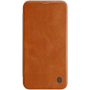 Nillkin Qin Book Pouzdro pro iPhone 12 Pro Max 6.7 Brown thumb