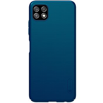 Nillkin Super Frosted Zadni Kryt pro Samsung Galaxy A22 5G Peacock Blue thumb