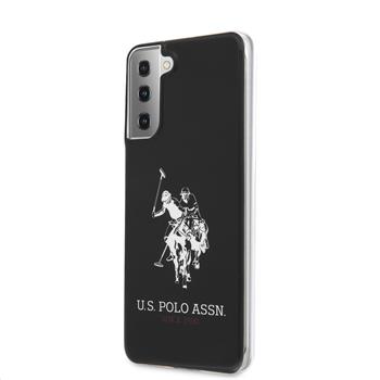 USHCS21MTPUHRBK U.S. Polo PC/TPU Big Horse Kryt pro Samsung Galaxy S21+ Black thumb