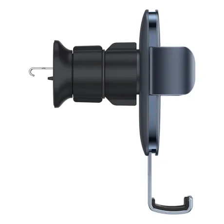 SUPORT AUTO Baseus Metal Age II pt. SmartPhone, fixare grila ventilatie, ofera posibilitatea reglarii unghiului de vizionare pe verticala si orizontala (360 de grade), gri &quot;SUJS000013&quot; - 6932172605223