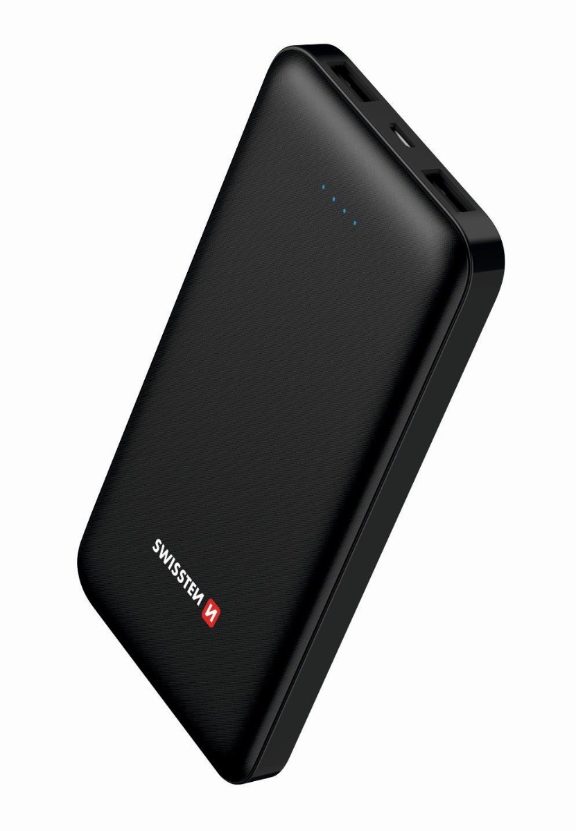 Baterie Externa Swissten Worx 10000mAh 2xUSB Negru thumb