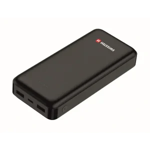 Baterie Externa Swissten Worx 20000mAh 2xUSB Negru