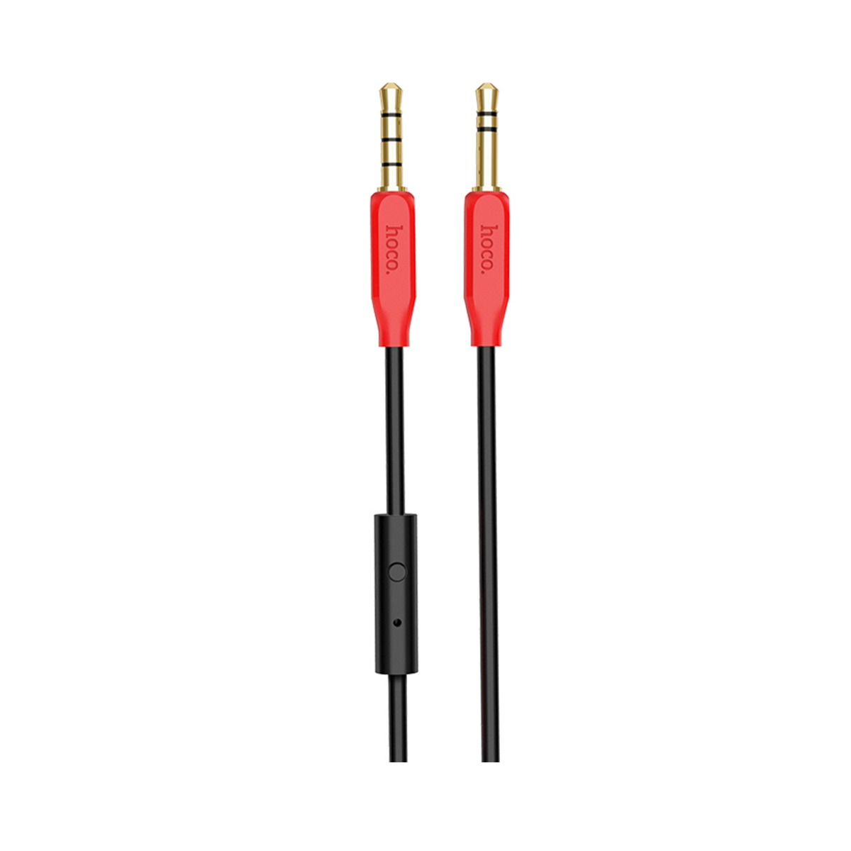 Cablu audio auxiliar cu microfon, Hoco UPA12 Negru thumb