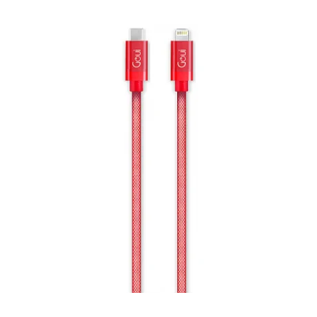 Cablu Date Type C to Lightning Goui Metallic G-METALLICC94-R 1m Rosu