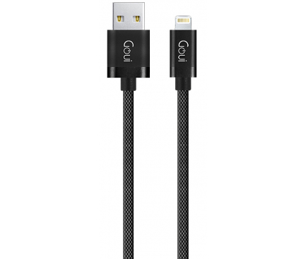 Cablu Date Usb to Lightning Goui Classic G-LC8PIN-02BK 1m Negru thumb