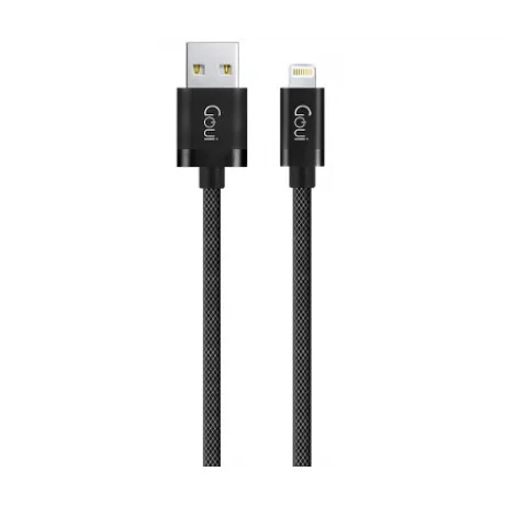 Cablu Date Usb to Lightning Goui Metallic G-LC8PIN-02BK 1m Negru