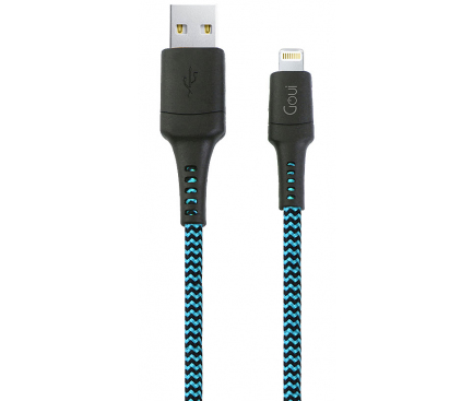 Cablu Date Usb to Lightning Goui Tough G-LC15-8PINB 1.5m Albastru thumb