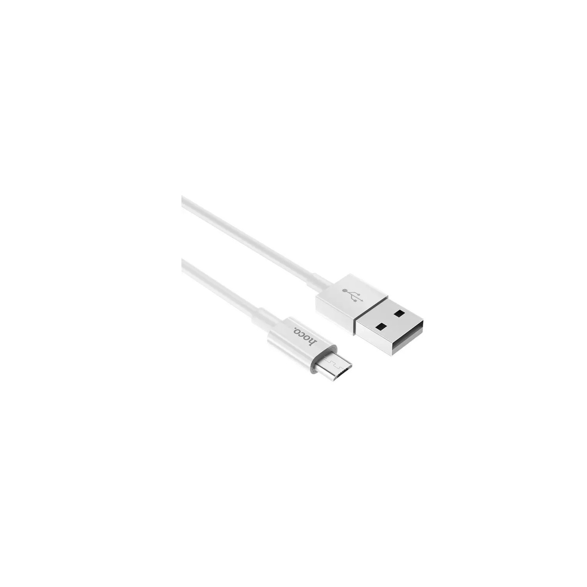 Cablu incarcare Micro Usb, Hoco X23 Alb1m thumb