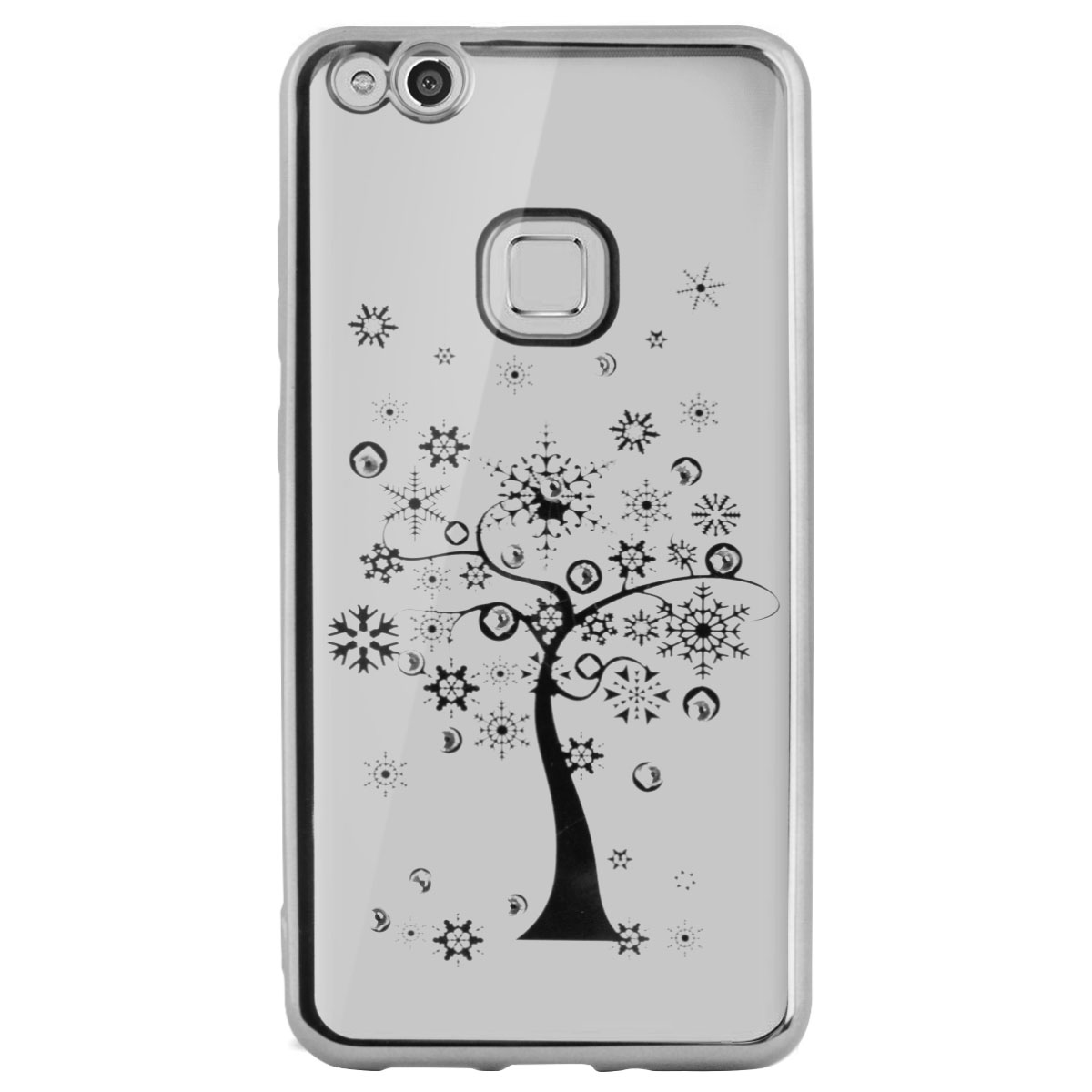 Carcasa Fashion Huawei P10 Lite Tree Argintie Beeyo thumb