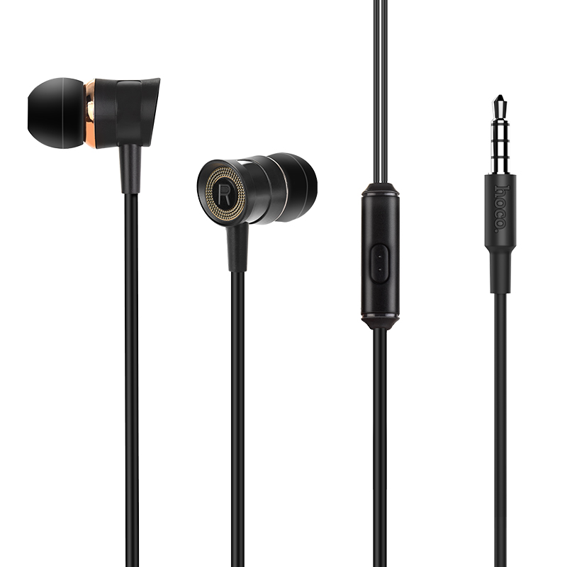 Casti audio universale Hoco M37 Negre thumb