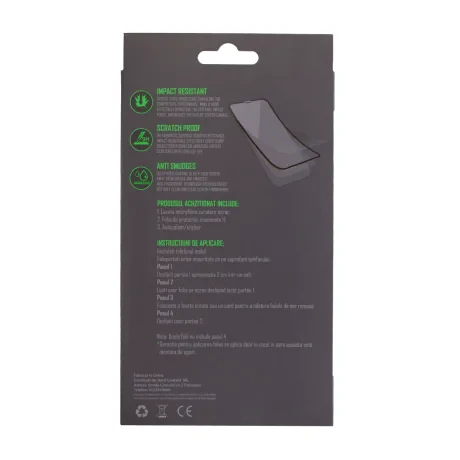 Folie sticla 3D Samsung Galaxy Note 10 Negru Vipo
