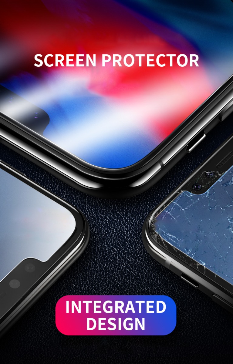 Folie sticla 5D iPhone XS Max Contakt Neagra thumb