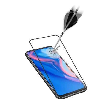 Folie Sticla Cellularline Anti-Shock pentru Huawei P Smart Z Negru