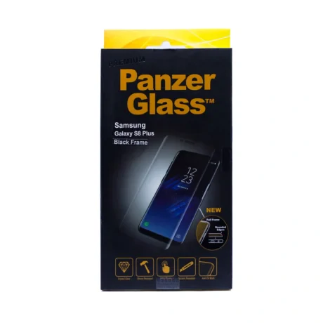 Folie sticla Samsung Galaxy S8 Plus, Panzer Neagra