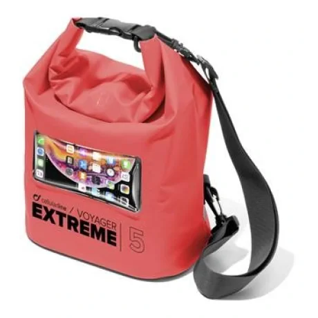 Geanta Watterproof Cellularline VOYAGER Extreme  Rosu