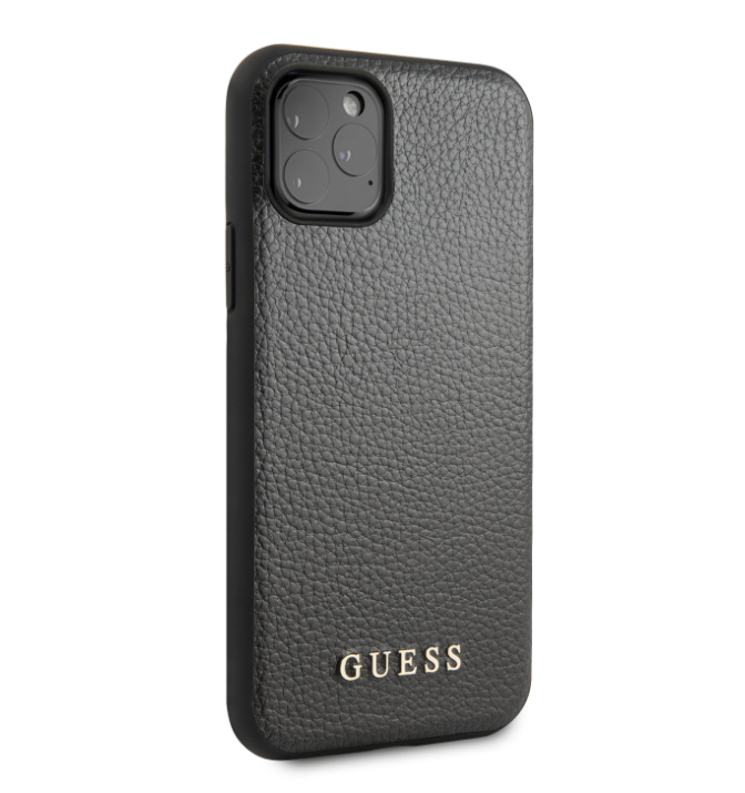 Guess Husa din Piele Sintetica pentru iPhone 11 Pro Negru thumb