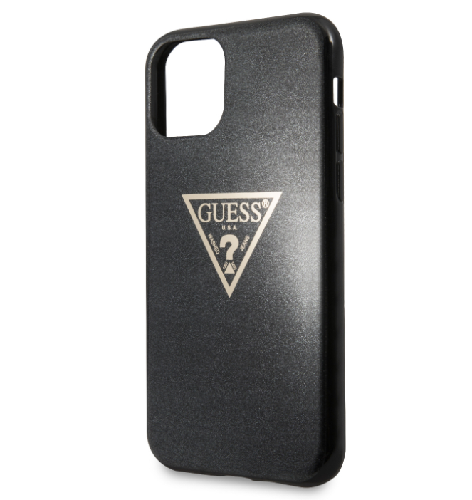 Guess Husa pentru iPhone 11, Black Triangle, Negru thumb