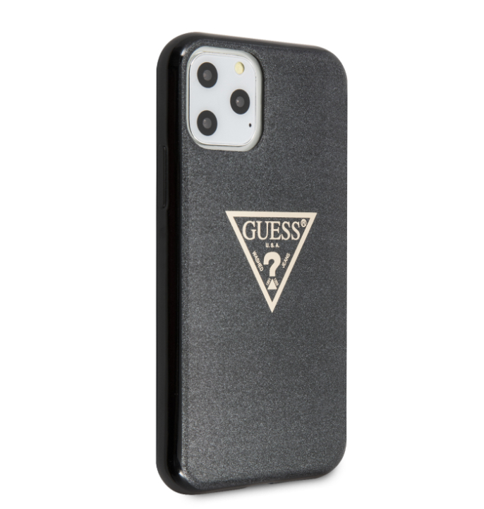 Guess Husa pentru iPhone 11, Black Triangle, Negru thumb