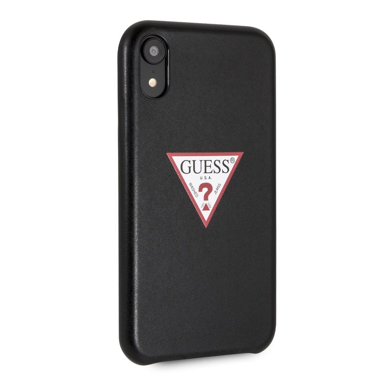 Guess Husa pentru iPhone XS Max, Black Triangle, Negru thumb