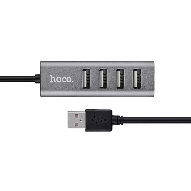 Hub 4xUsb Hoco HB1 5V Gri thumb