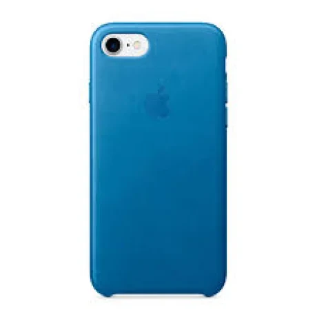 Husa Apple iPhone 7/8/SE 2, Leather Albastra