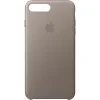 Husa Apple iPhone 7Plus, Leather Gri