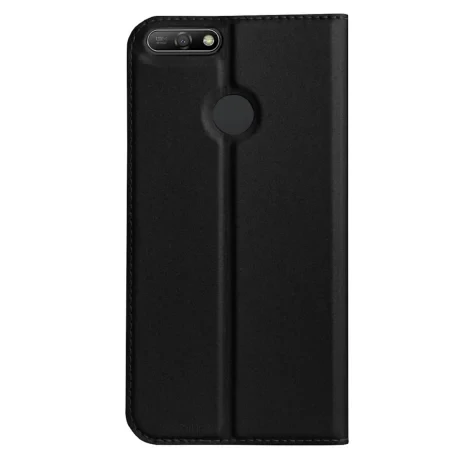 Husa Book S-View Huawei P Smart, Contakt Neagra