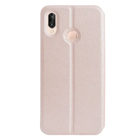 Husa Book S-View Huawei P20 Lite, Contakt Aurie