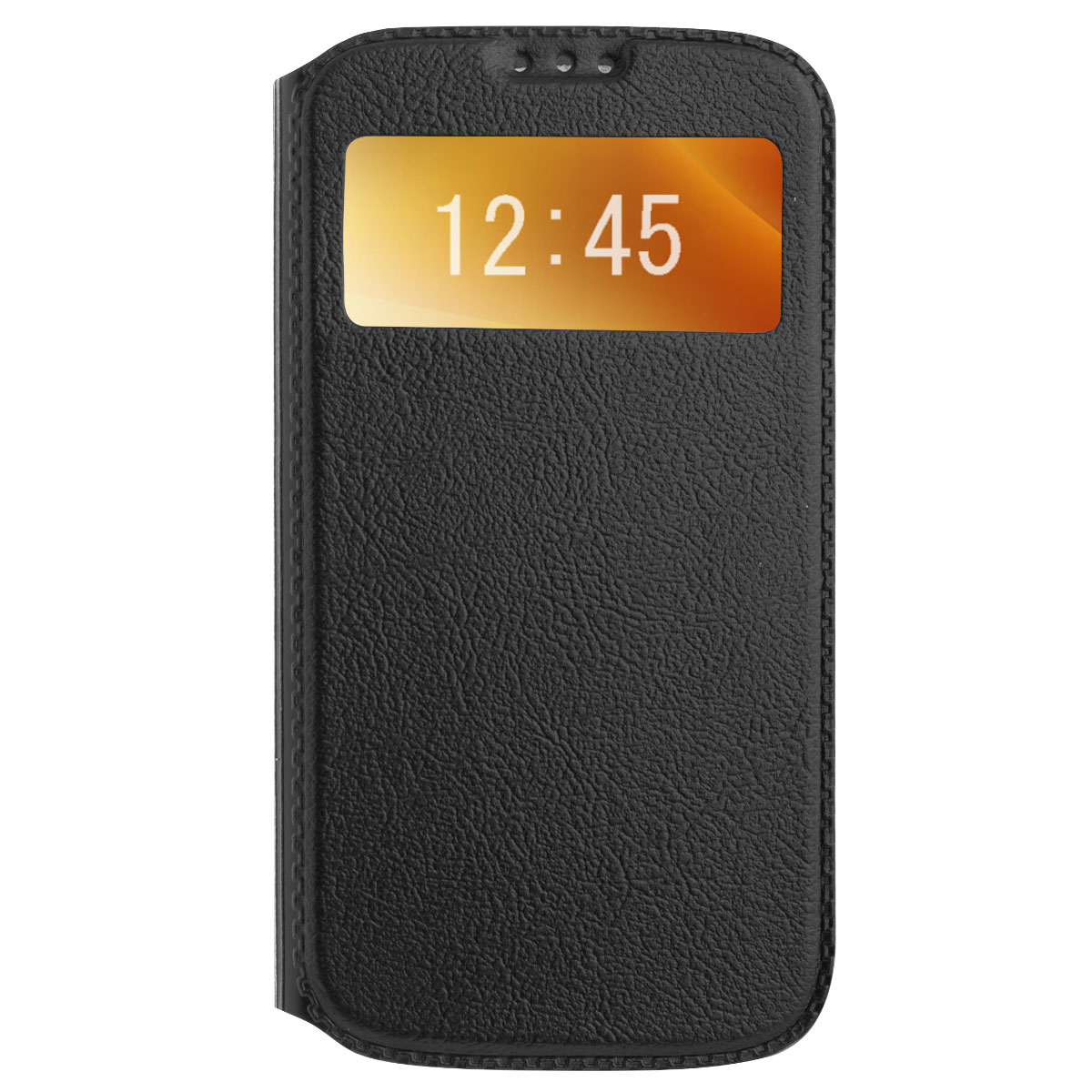 Husa Book S-View Samsung Galaxy S4, Contakt Neagra thumb