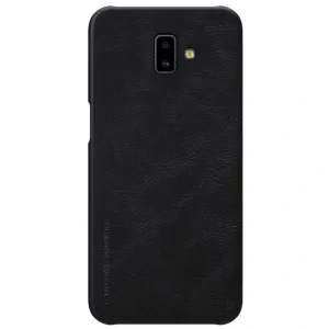 Husa Book Samsung Galaxy J6 Plus, Nillkin Neagra Qin