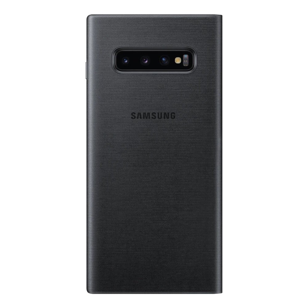 Husa Book Samsung Galaxy S10 Plus Black Led View Cover thumb