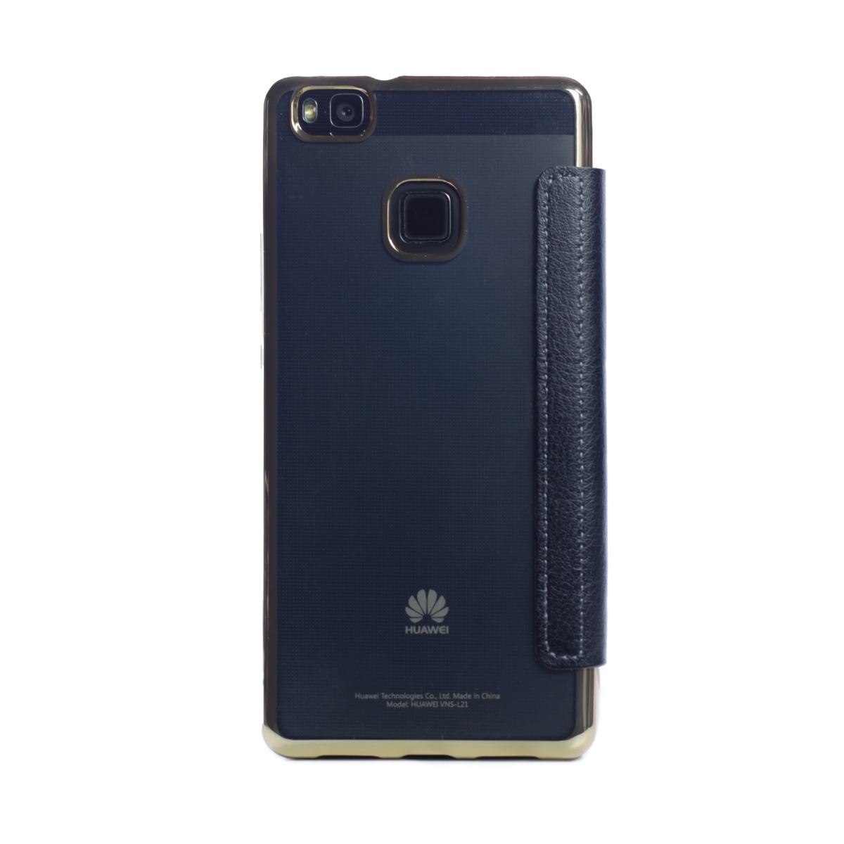 Husa book silicon Huawei P9 Lite Auriu thumb