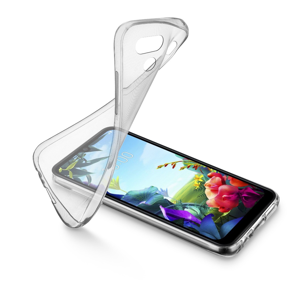 Husa Cover Cellularline Silicon slim pentru LG K40 Transparent thumb