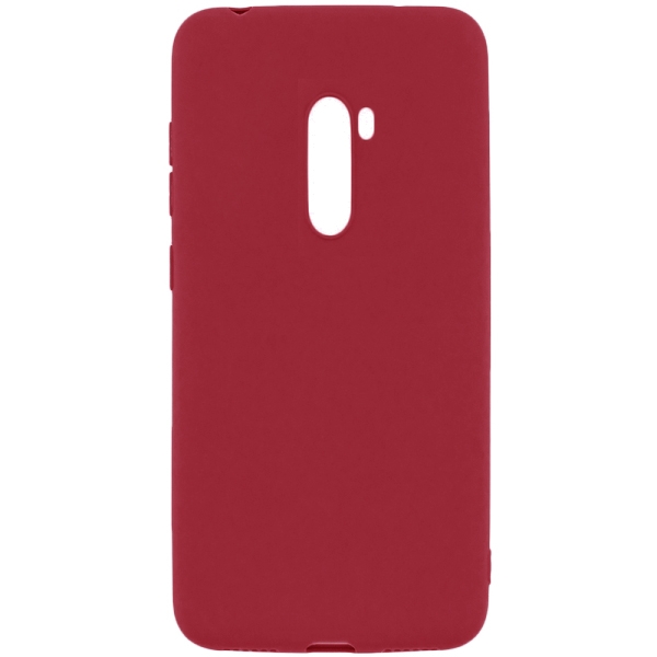 Husa Cover Senso Silicon Soft Mat pentru Xiaomi Redmi Note 8 Pro Visiniu thumb