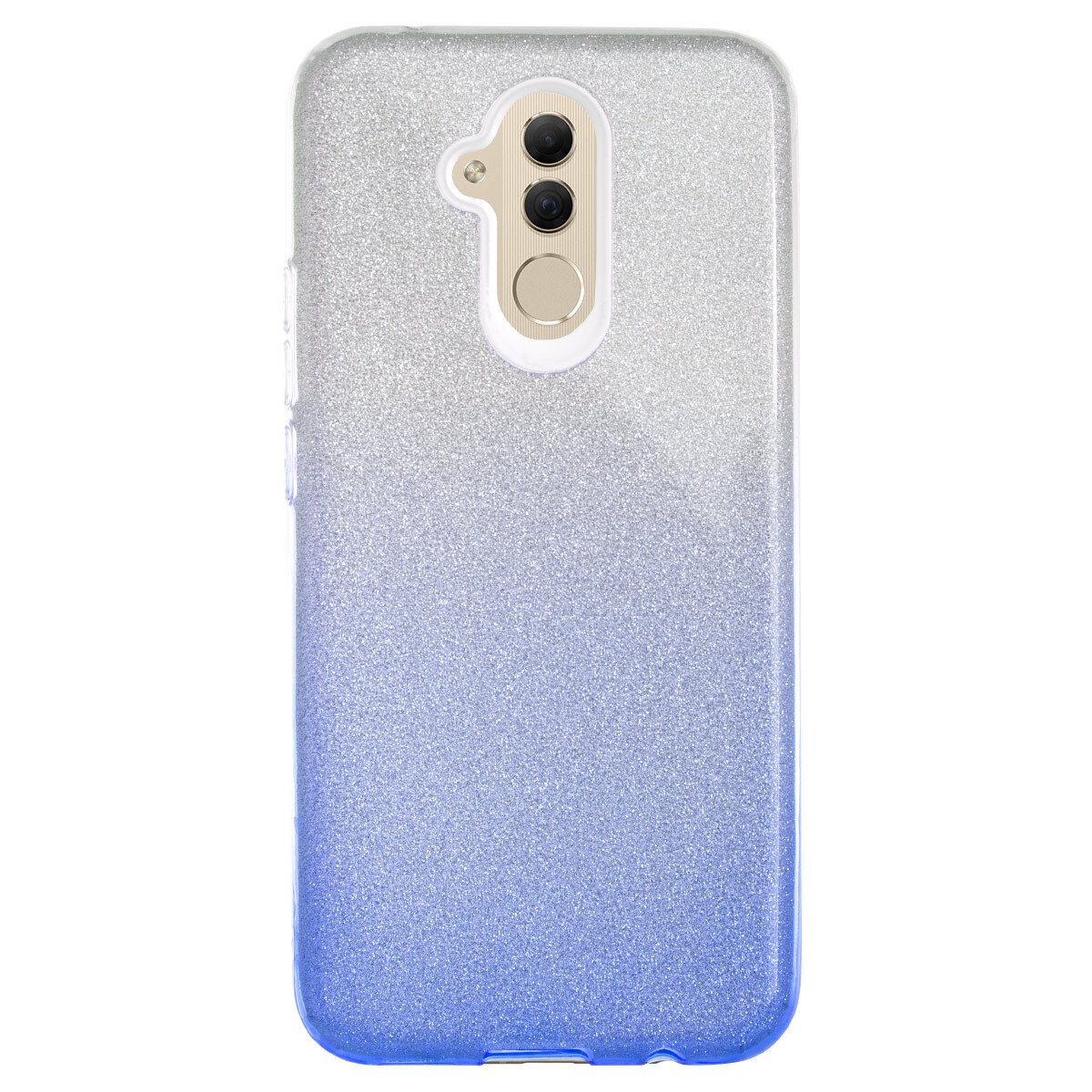 Husa Fashion Huawei Mate 20 Lite, Glitter Albastra thumb