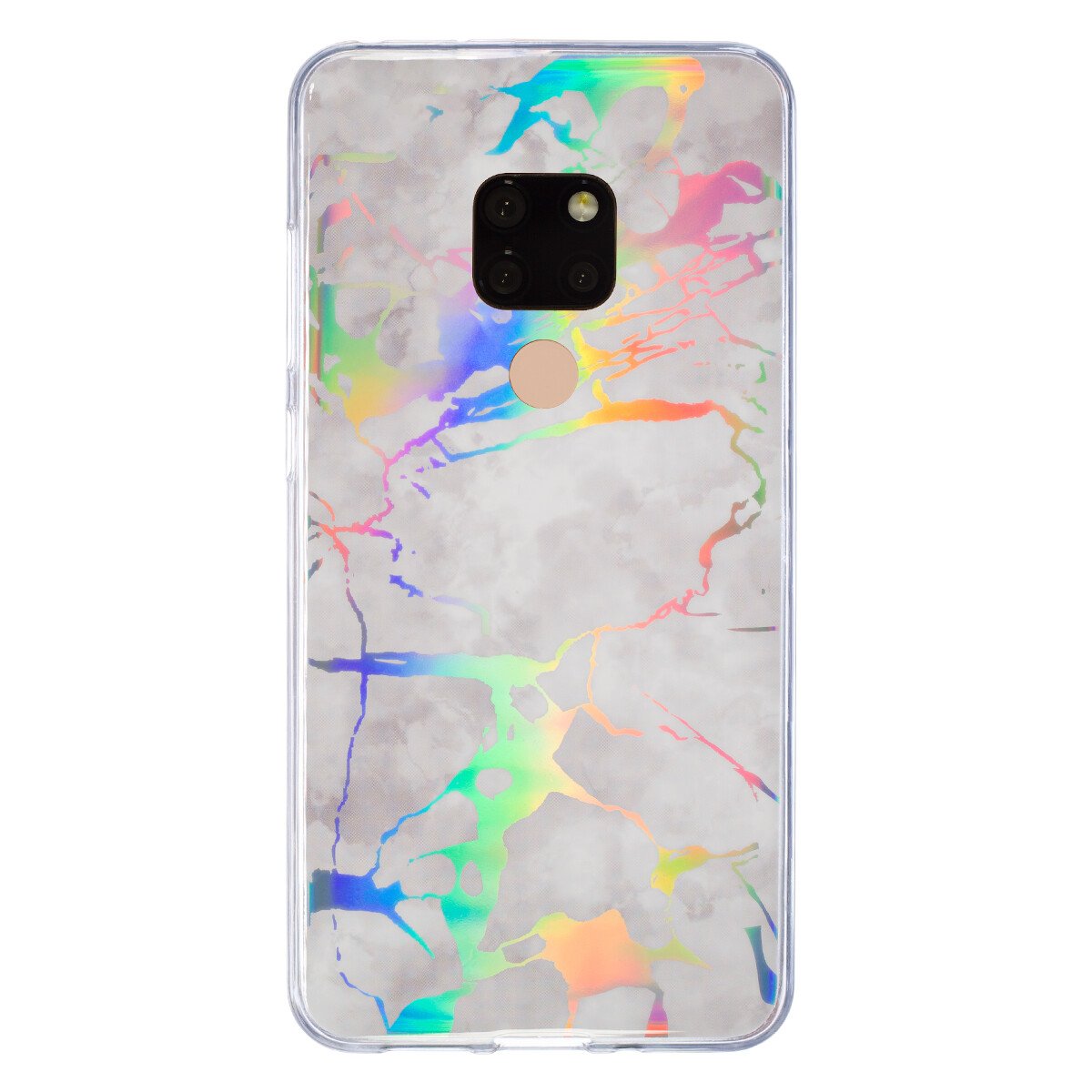 Husa Fashion Huawei Mate 20, Marble Alb thumb