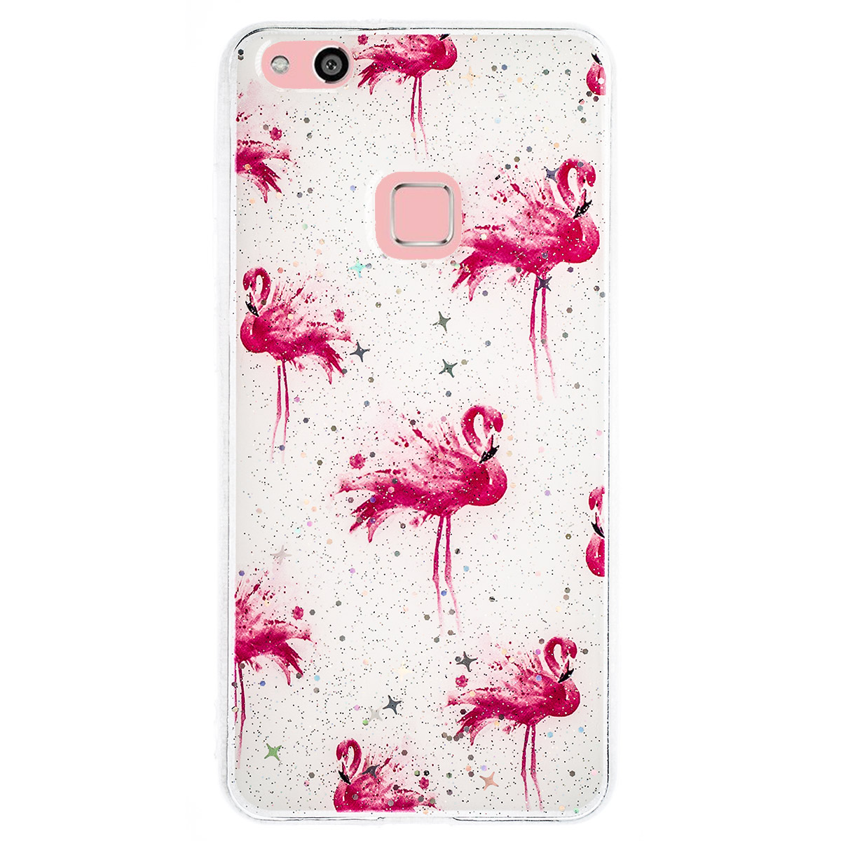 Husa Fashion Huawei P10 Lite, Flamingo thumb