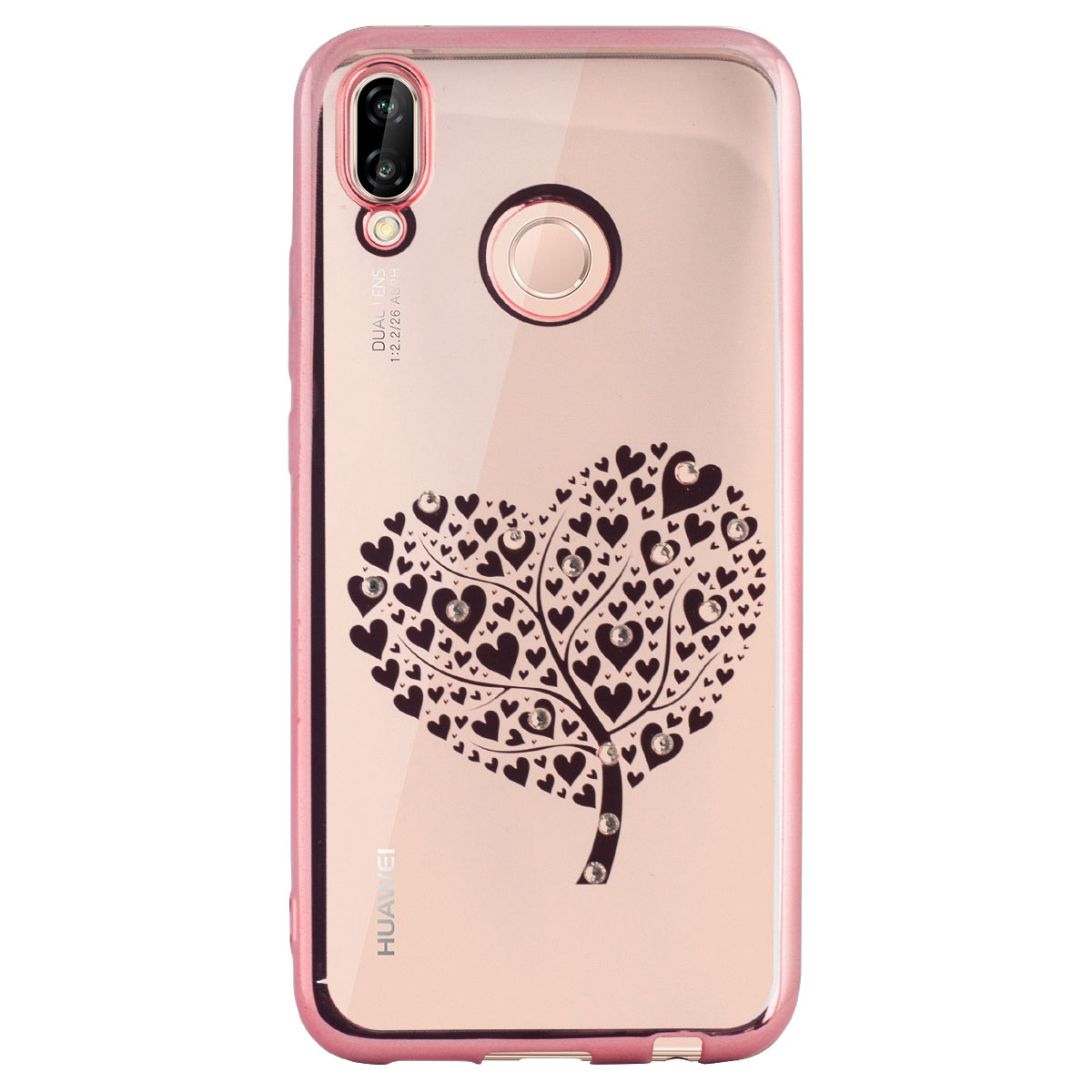 Husa Fashion Huawei P20 Lite Heart Tree Roz Beeyo thumb