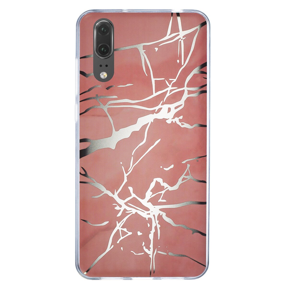 Husa Fashion Huawei P20 , Marble Roz thumb