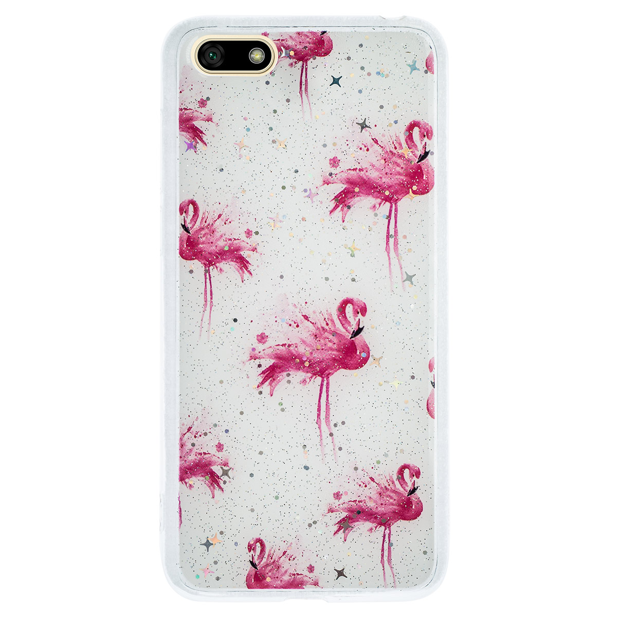 Husa Fashion Huawei Y5 Prime 2018, Flamingo thumb