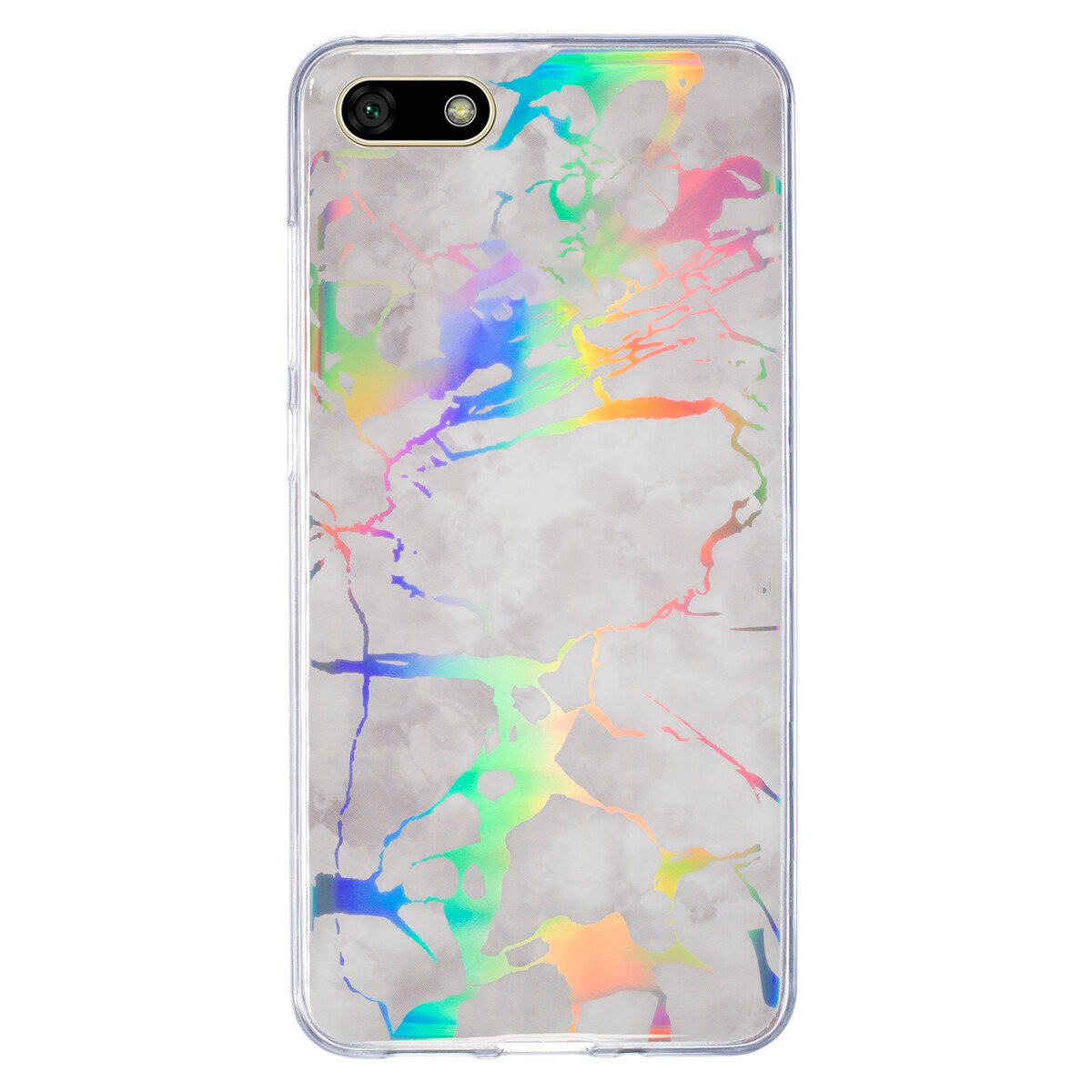 Husa Fashion Huawei Y5 Prime 2018, Marble Alb thumb