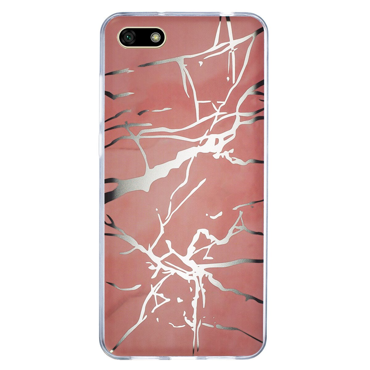 Husa Fashion Huawei Y5 Prime 2018, Marble Roz thumb