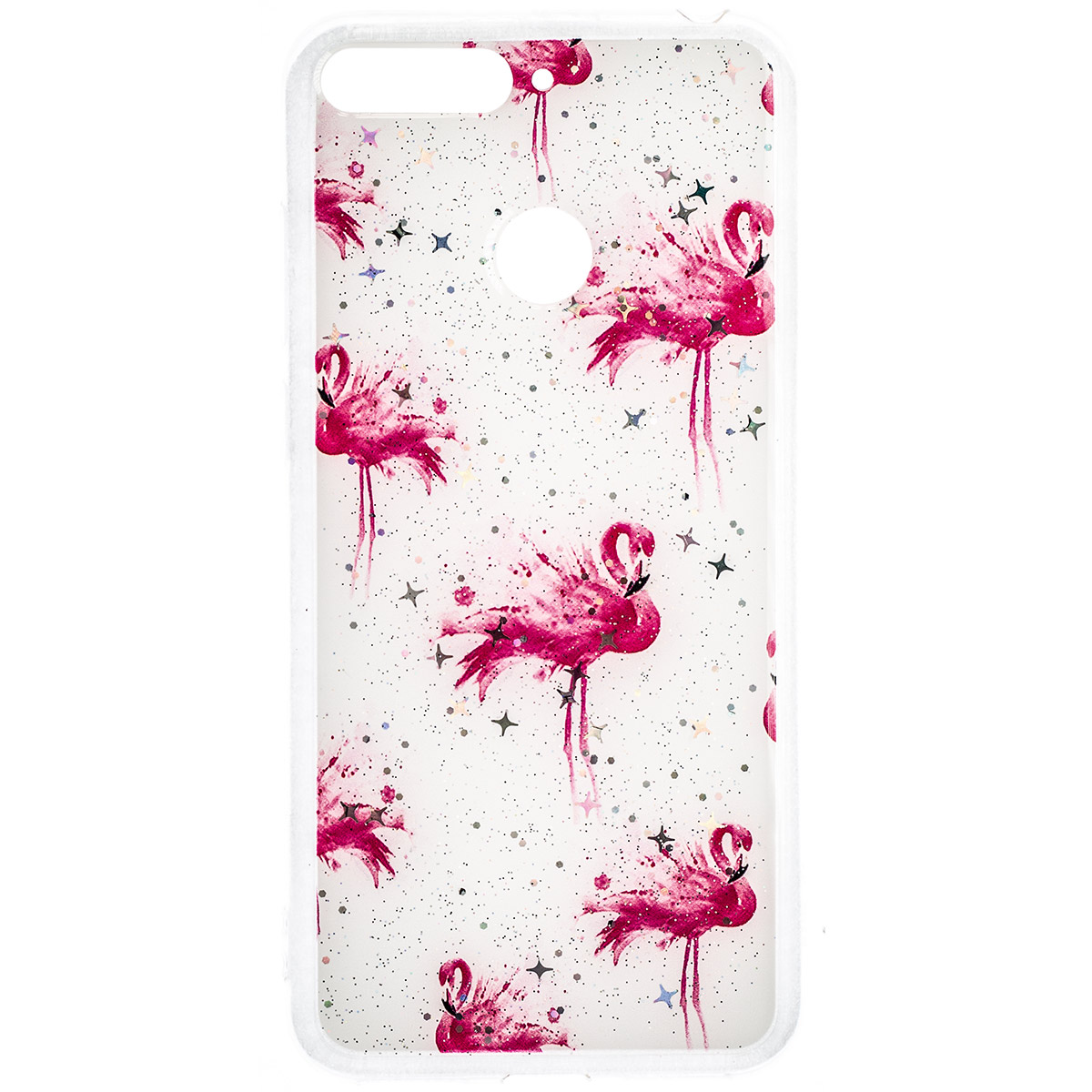 Husa Fashion Huawei Y6  2018, Flamingo thumb