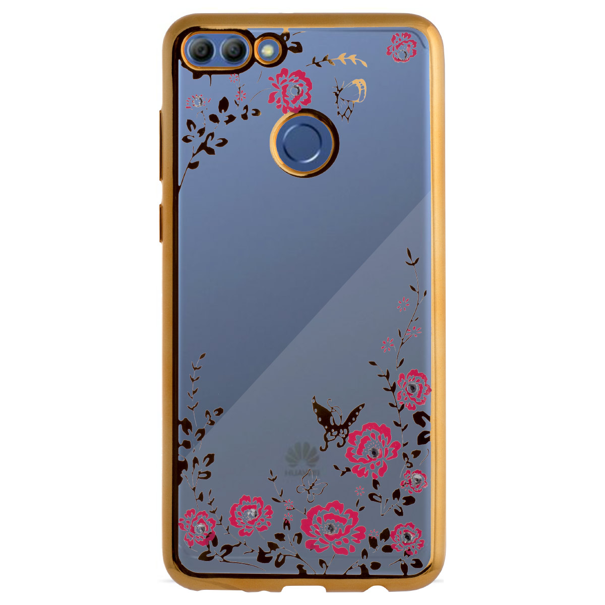 Husa fashion Huawei Y9 2018, Flower thumb