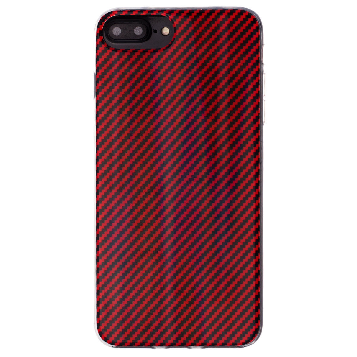 Husa Fashion iPhone 7/8 Plus, Zig-Zag Rosu thumb