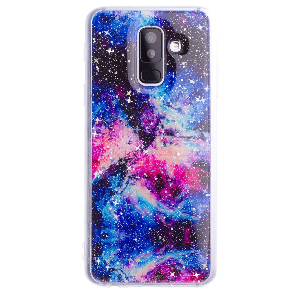 Husa Fashion Samsung Galaxy A6 Plus 2018, Contakt Abstract thumb